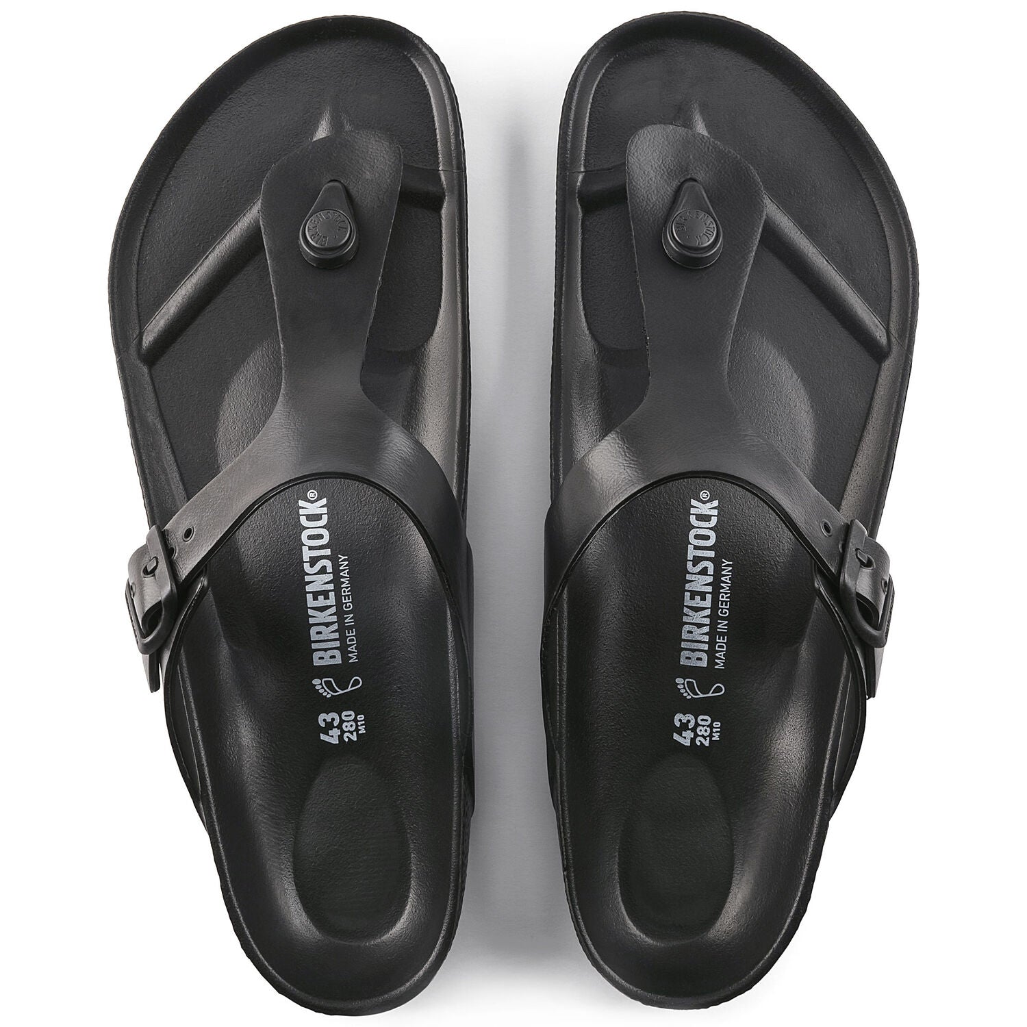 Ciabatta Infradito Eva nero Birkenstock 128201 