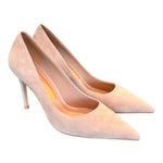 Decolté suede beige tacco 90 Chiconic 