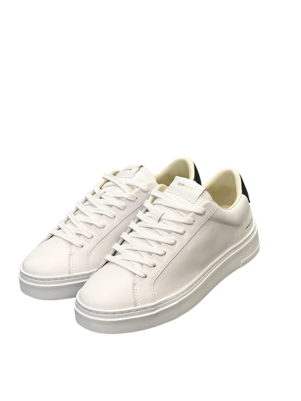 Sneaker uomo extralight bianca blu Crime London 