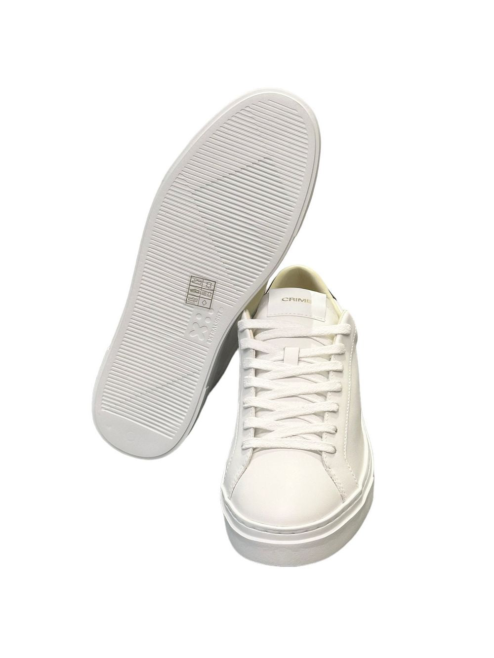 Sneaker uomo extralight bianca blu Crime London 
