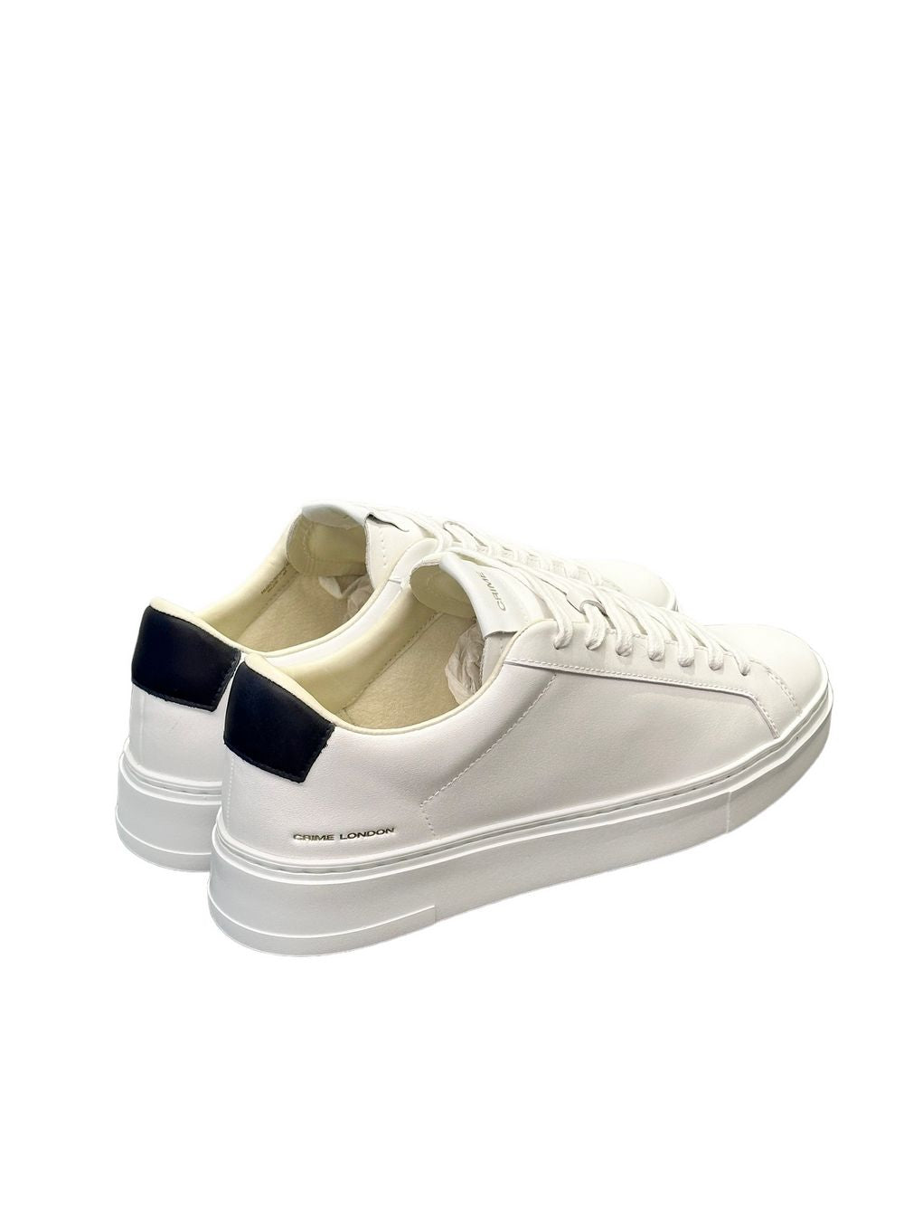 Sneaker uomo extralight bianca blu Crime London 