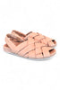Sand Patrizia Bonfanti woven flat sandal