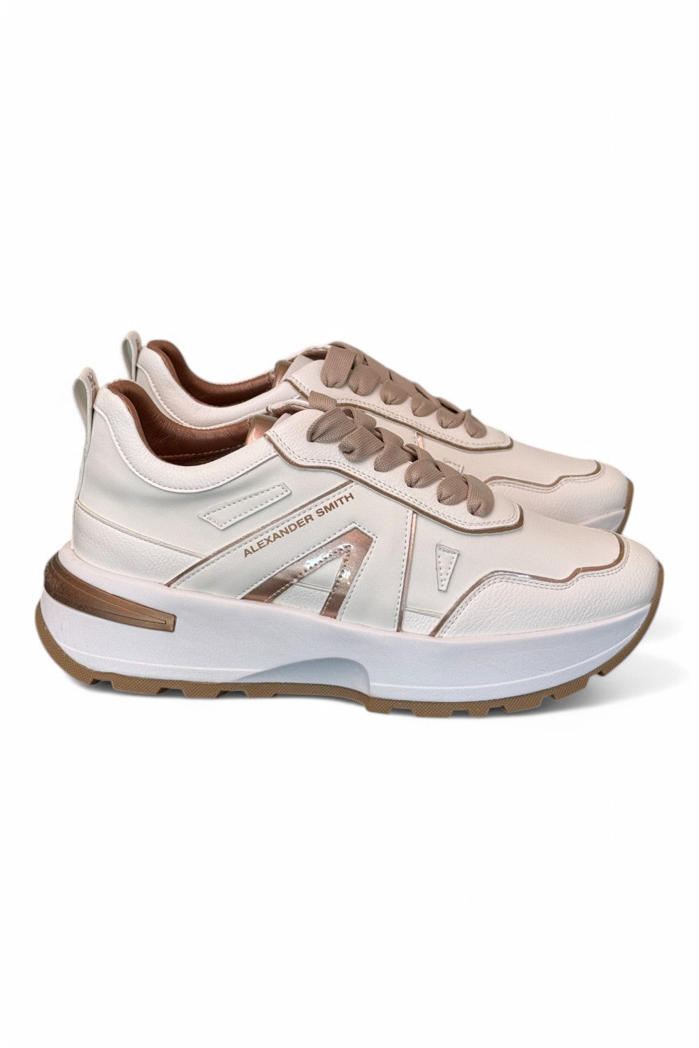Sneaker donna Liverpool white copper Alexander Smith<BR/> 