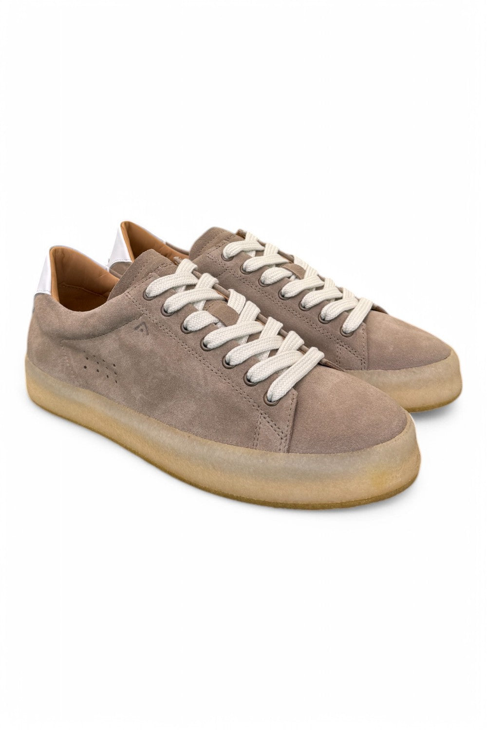 Sneaker camoscio taupe fondo para Ambitious<BR/> 
