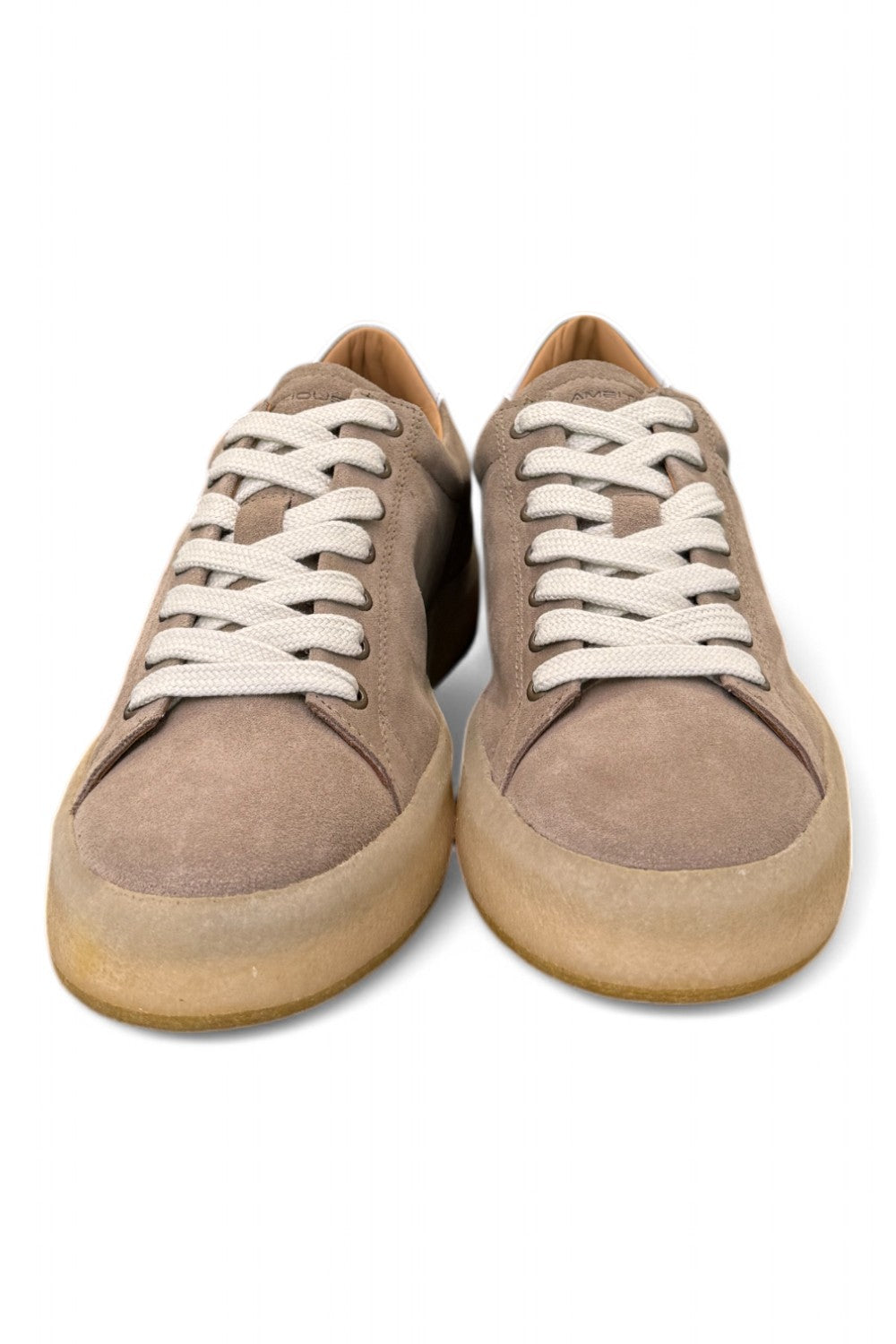 Sneaker camoscio taupe fondo para Ambitious<BR/> 