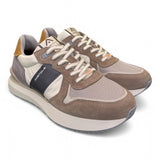 Sneaker running bianco beige Ambitious<BR/> 