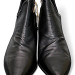 Tronchetto zip asimmetrico nappa nera AS98<BR/> 