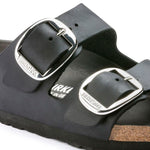 Ciabatta Arizona Big Buckle oil leather Black Birkenstock 1011075 