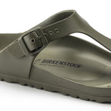 Ciabatta infradito Gizeh verde Eva Birkenstock uomo 1019143 