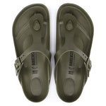 Ciabatta infradito Gizeh verde Eva Birkenstock uomo 1019143 