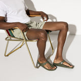Ciabatta infradito Gizeh verde Eva Birkenstock uomo 1019143 