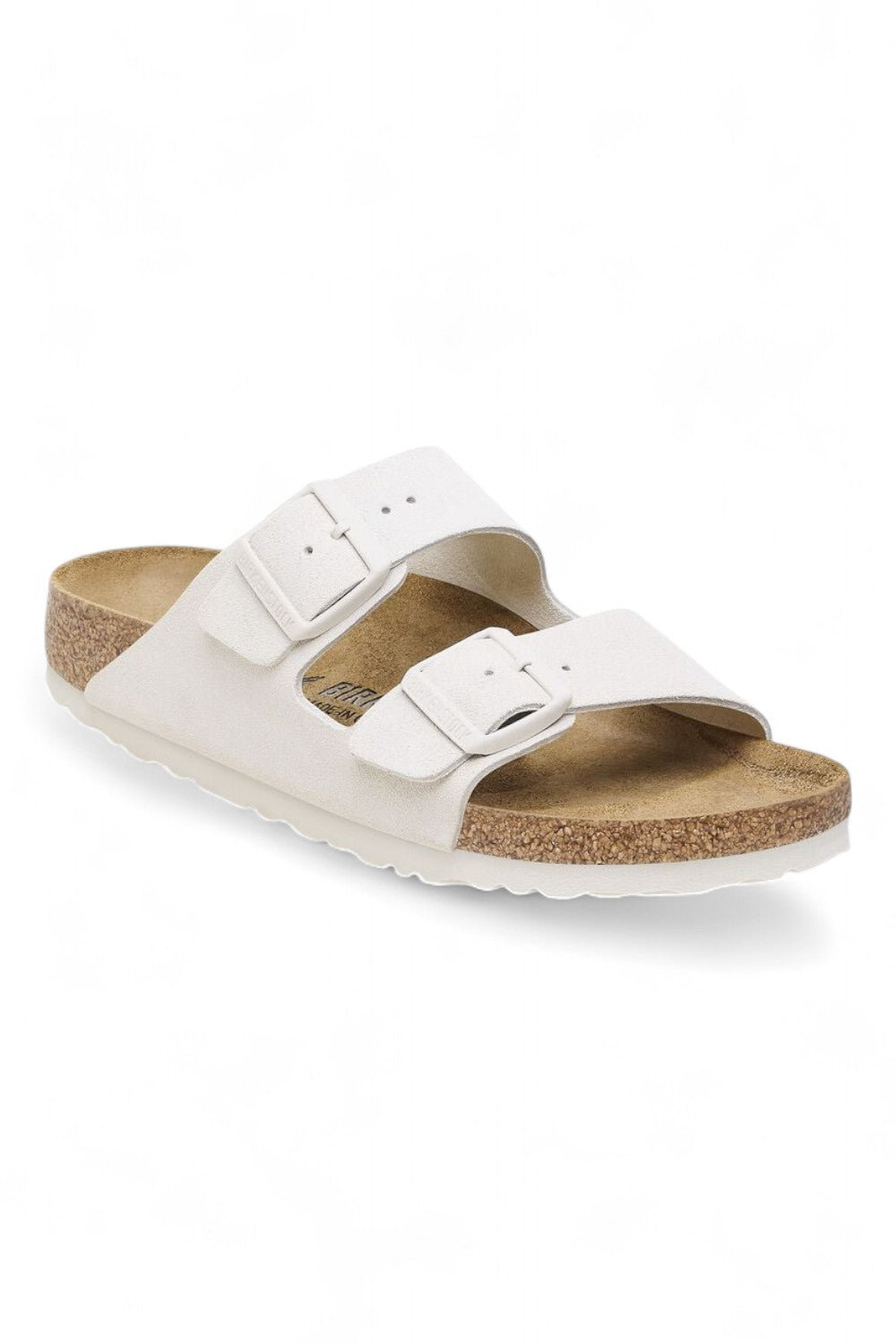 Ciabatta Birkenstock Arizona Suede Antique White 1024516 