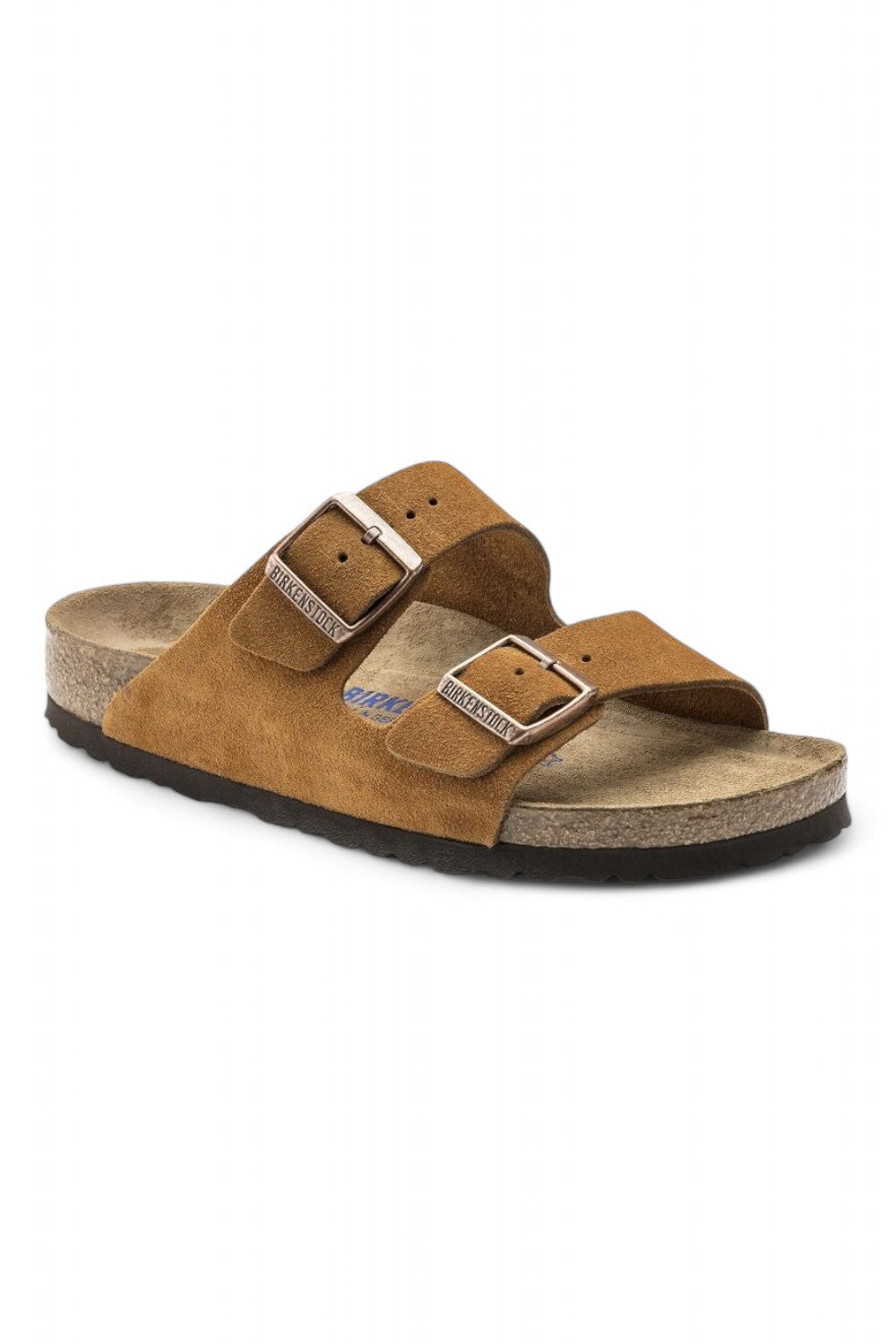 Ciabatta Birkenstock Arizona Suede Mink 1027162<BR/> 