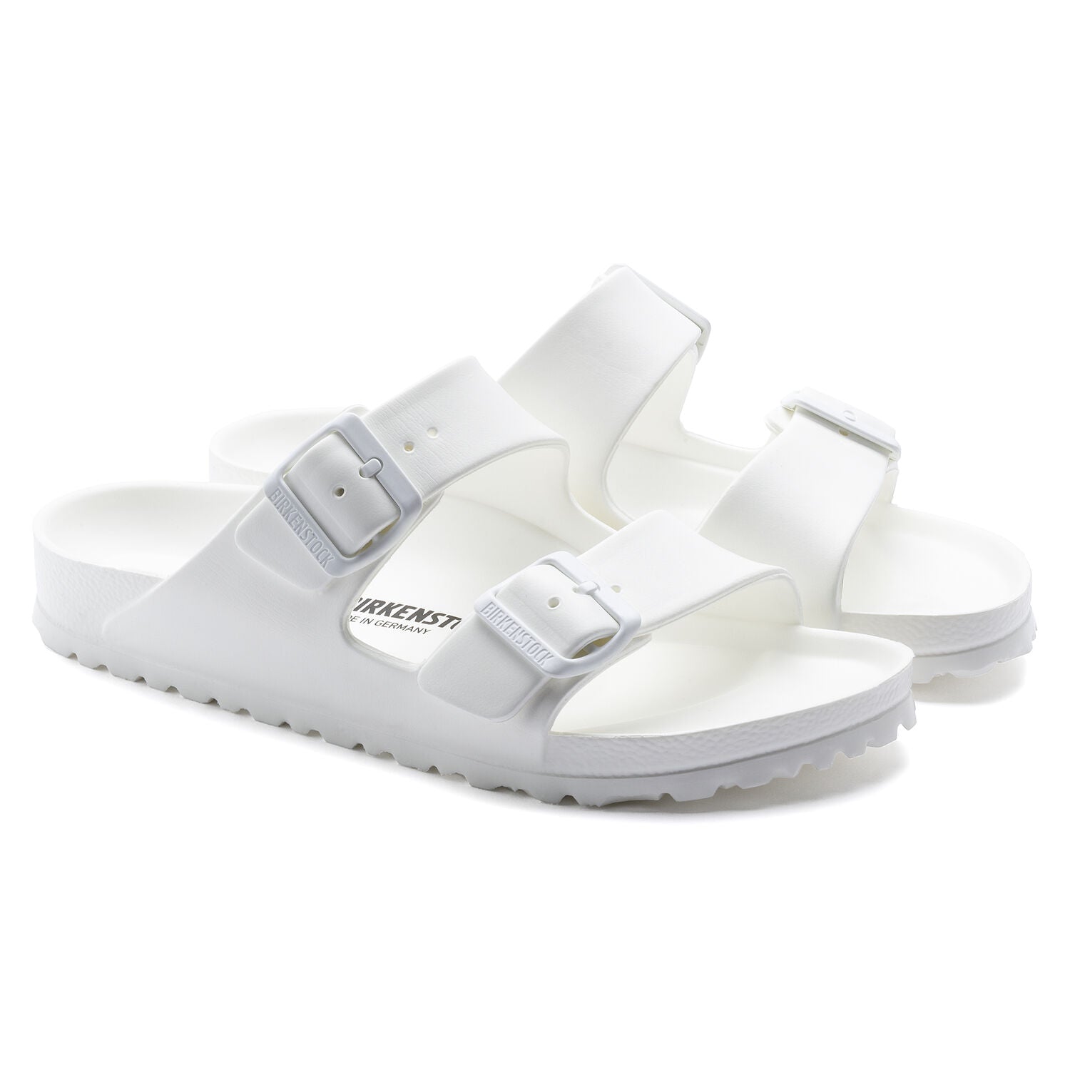 Ciabatta Arizona gomma bianca donna Birkenstock 129443 