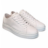 Sneaker uomo RAW CUT TOTAL WHITE Crime taglio vivo bianco 