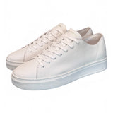 Sneaker uomo RAW CUT TOTAL WHITE Crime taglio vivo bianco 
