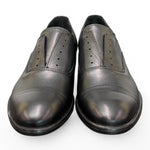 Scarpa uomo no-lace nera F.lli Rennella puntale 