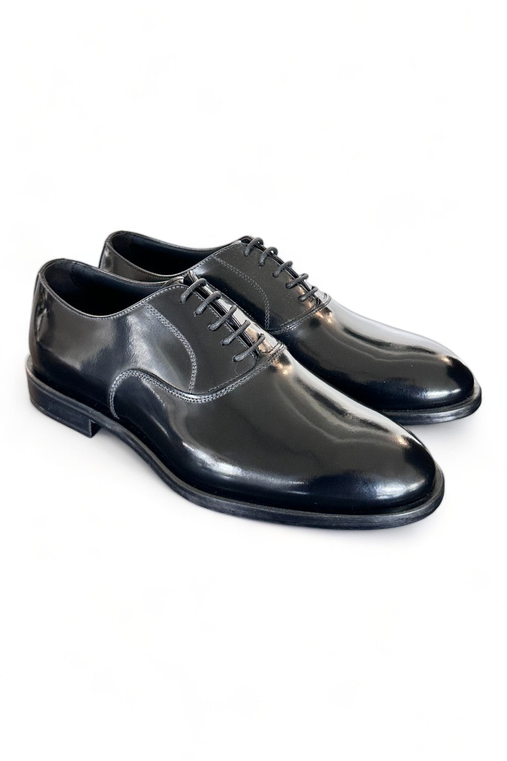 Scarpa francesina cerimonia nera Franco Fedele<BR/> 