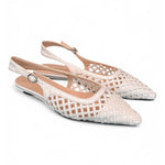 Slingback intreccio sasso flat Les Autres<BR/> 