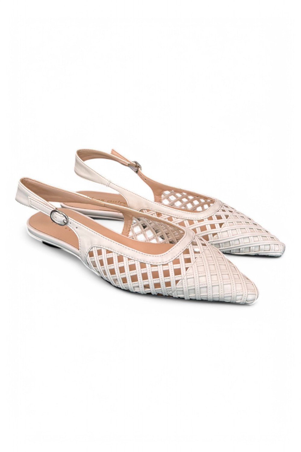 Slingback intreccio sasso flat Les Autres<BR/> 