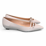 Ballerina cintino pelle sasso flat Les Autres<BR/> 