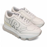 Sneaker donna Rucoline bianca argento 