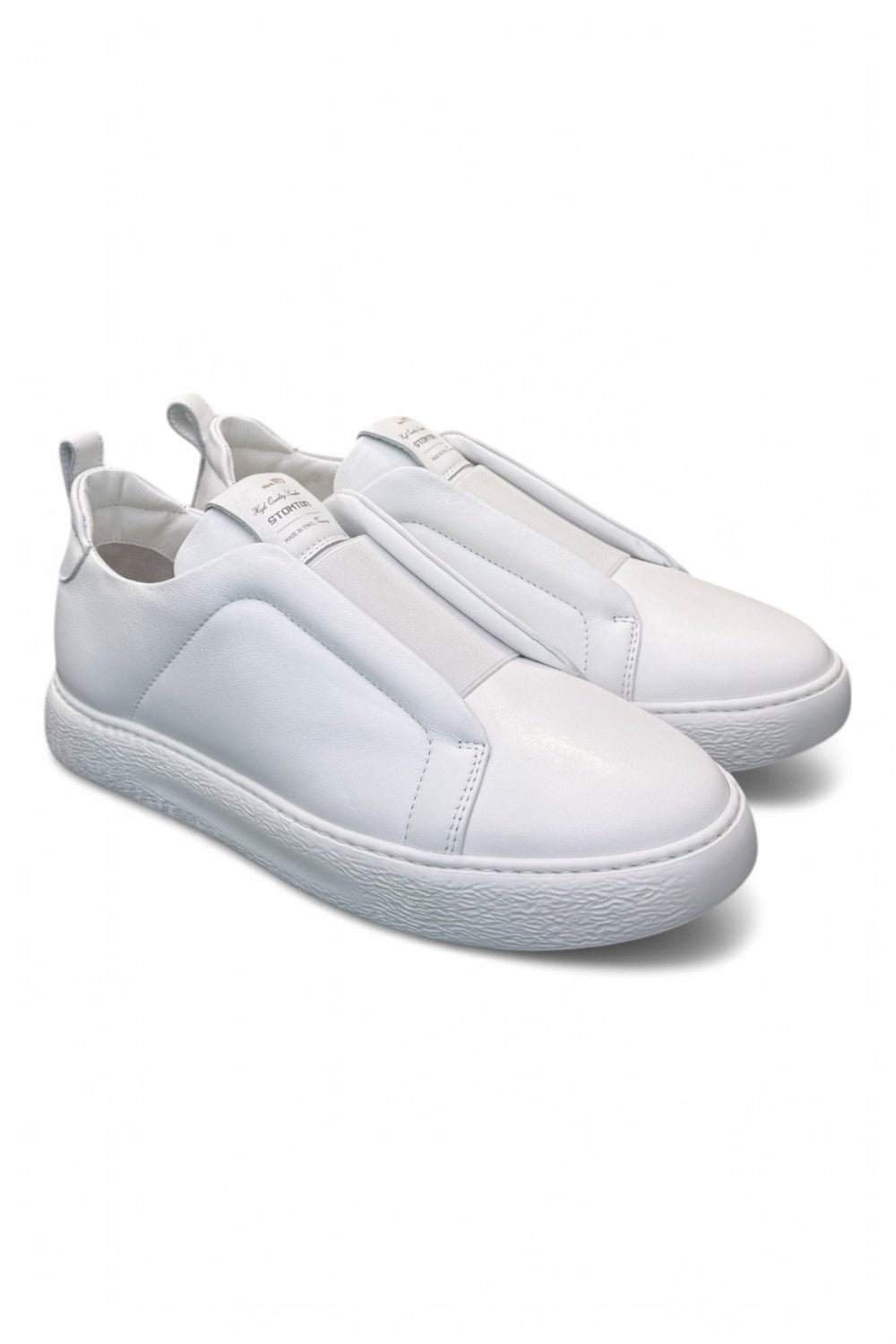 Sneaker slip on uomo Stokton bianca 