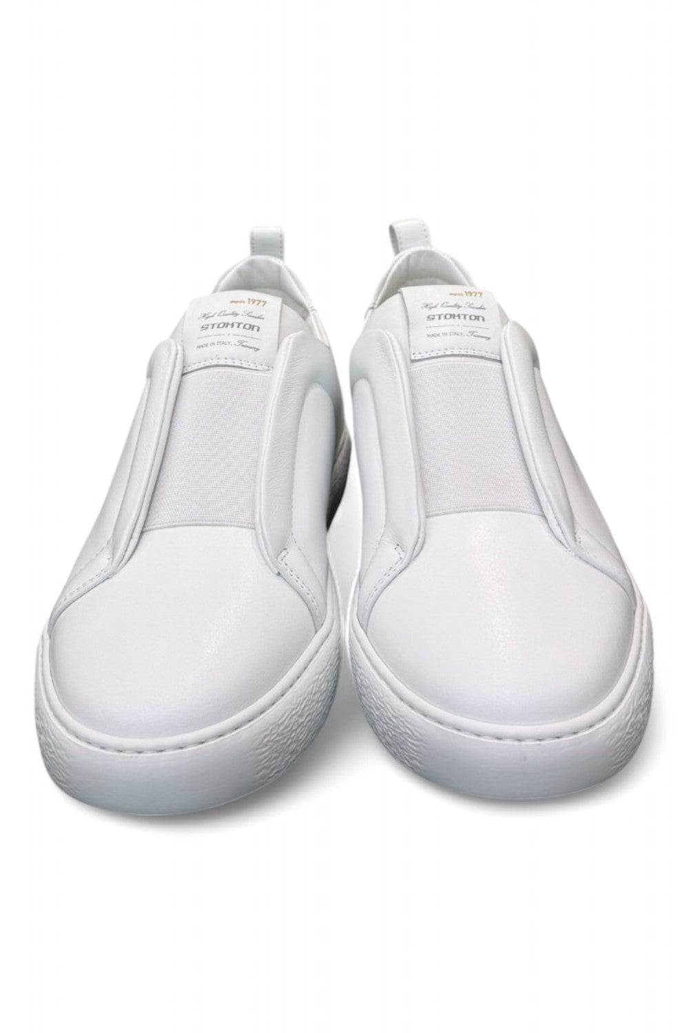 Sneaker slip on uomo Stokton bianca 