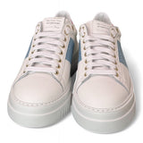 Sneaker Stokton Nicla bianco celeste platform 