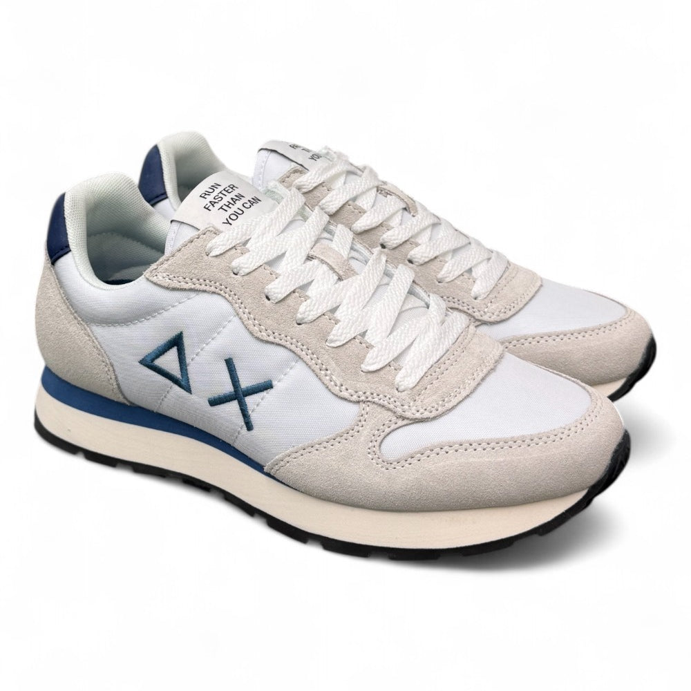 Sneaker uomo SUN 68 TOM basic bianco<BR/> 