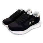 Sneaker donna SUN 68 ALLY black gold silver 