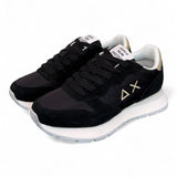Sneaker donna SUN 68 ALLY black gold silver 