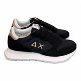Sneaker donna SUN 68 ALLY black gold silver 