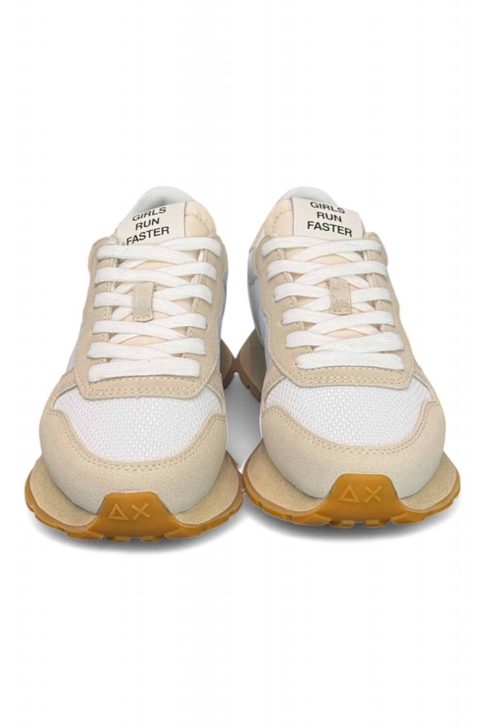 Sneaker donna SUN 68 ALLY vintage bianco panna 