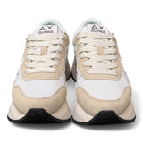 Sneaker donna SUN 68 BIG ALLY flower white 