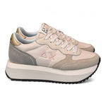 Sneaker donna SUN 68 BIG ALLY white beige grey 