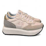 Sneaker donna SUN 68 BIG ALLY white beige grey 