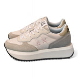 Sneaker donna SUN 68 BIG ALLY white beige grey 