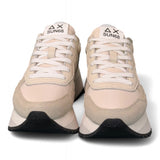 Sneaker donna SUN 68 BIG ALLY white beige grey 