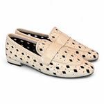 Mocassino forato naplak burro Elvio Zanon<BR/> 