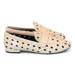 Mocassino forato naplak burro Elvio Zanon<BR/> 