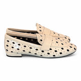 Mocassino forato naplak burro Elvio Zanon<BR/> 