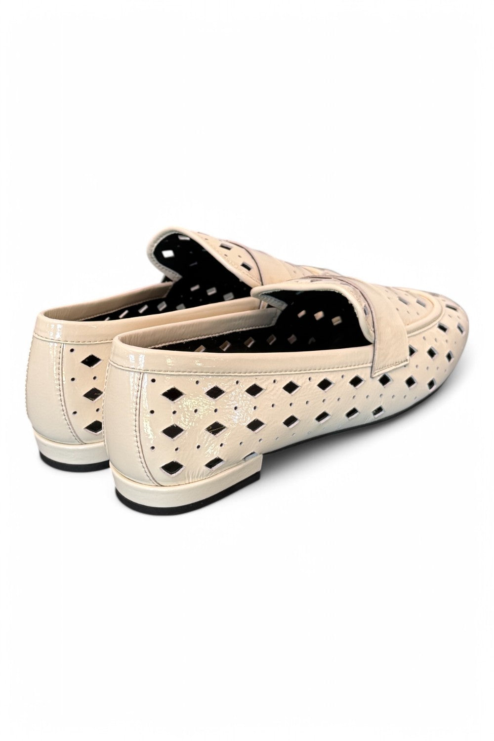 Mocassino forato naplak burro Elvio Zanon<BR/> 