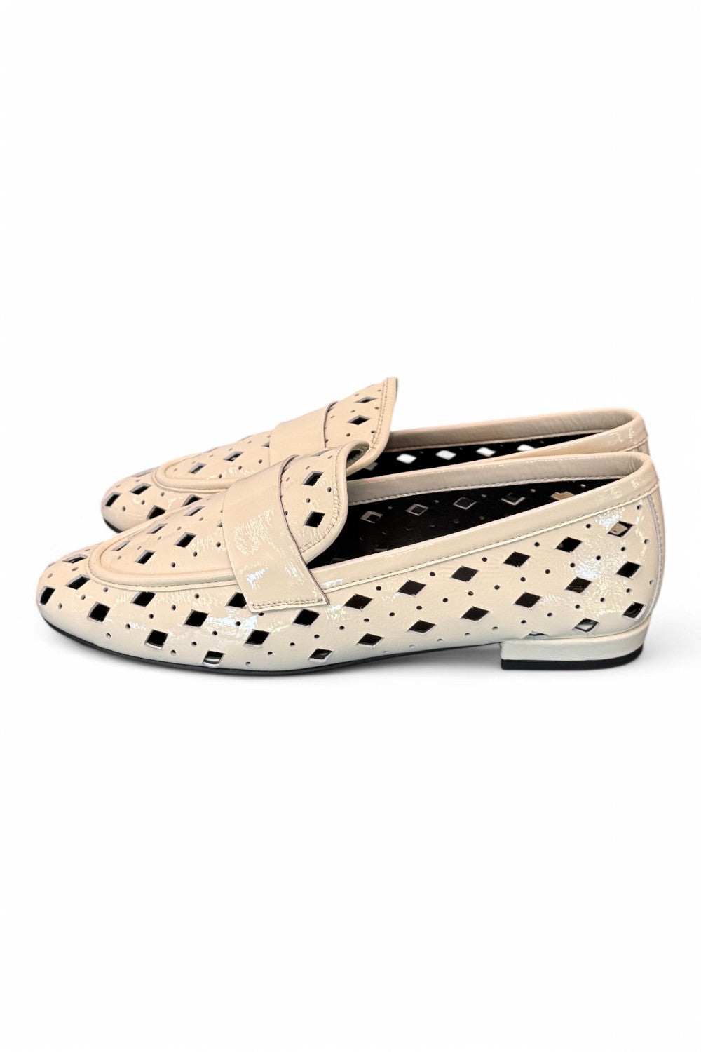 Mocassino forato naplak burro Elvio Zanon<BR/> 