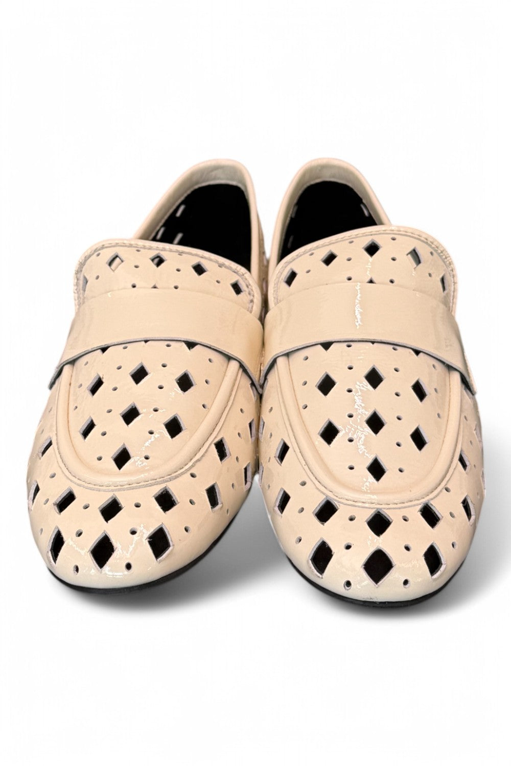 Mocassino forato naplak burro Elvio Zanon<BR/> 
