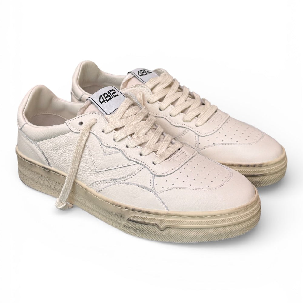 Sneaker uomo 4B12 Hyper U3000 bianca 