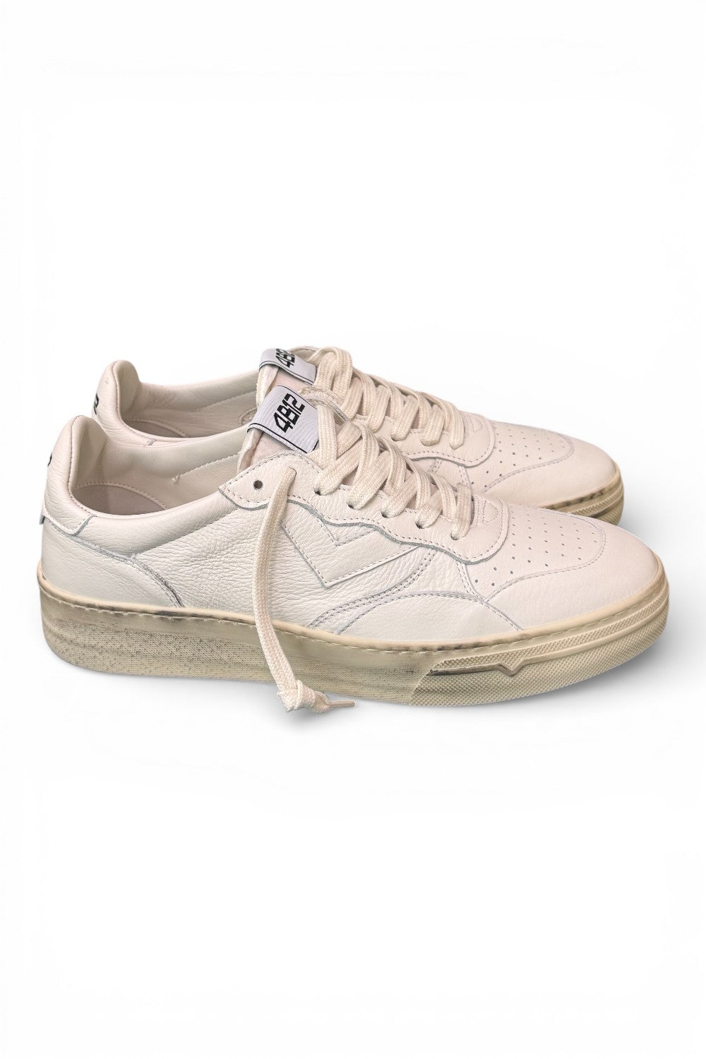 Sneaker uomo 4B12 Hyper U3000 bianca 