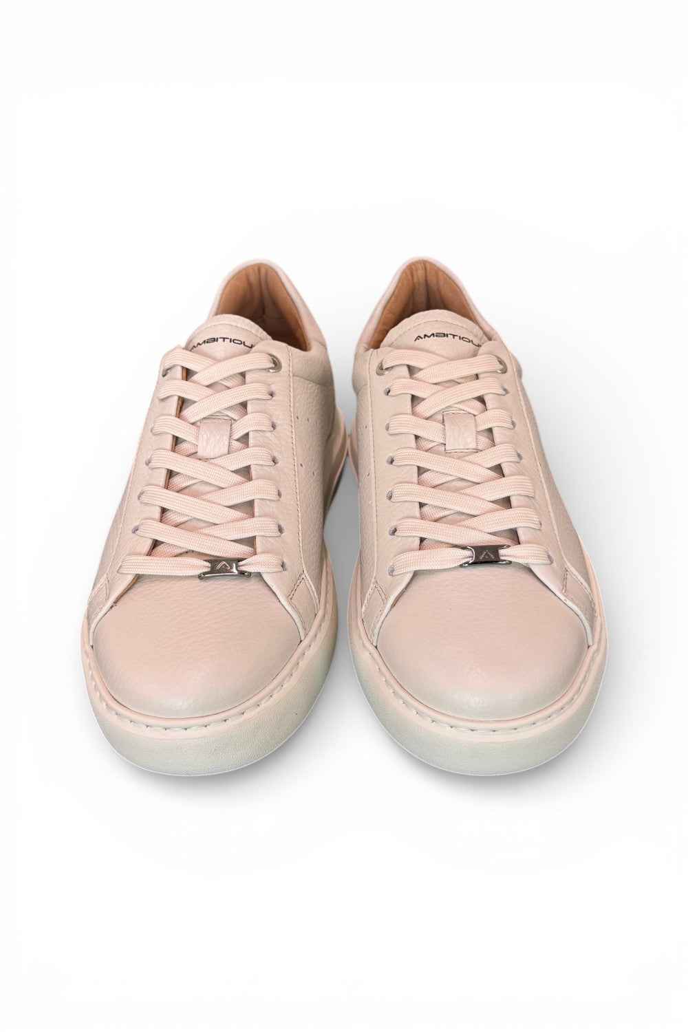 Sneaker pelle latte Ambitious 