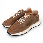 Sneaker run suede brown Ambitious 