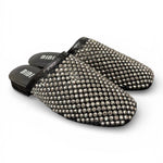 Sabot strass nero argento Bibi Lou 